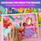 4 Set Wooden Puzzles for Toddlers | Mermaids, Princesses & Unicorns